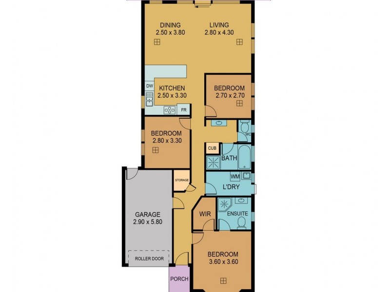3/25 Balcombe Avenue, Findon SA 5023 Floorplan