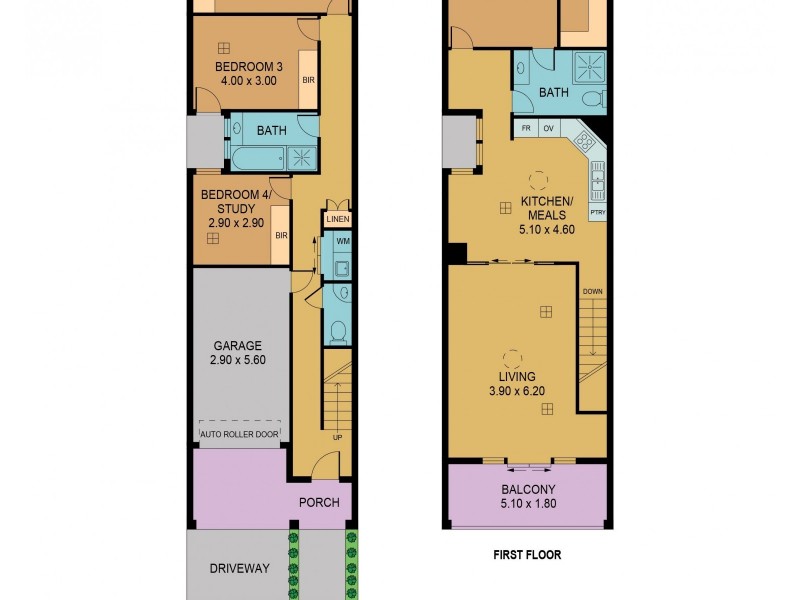 74 Cascades Drive, Mawson Lakes SA 5095 Floorplan