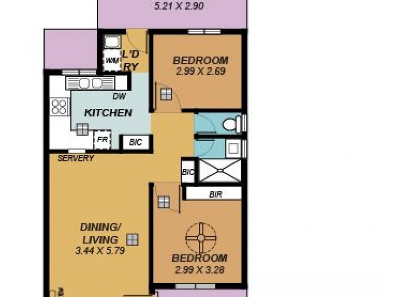16/24 Short Street, Mansfield Park SA 5012 Floorplan