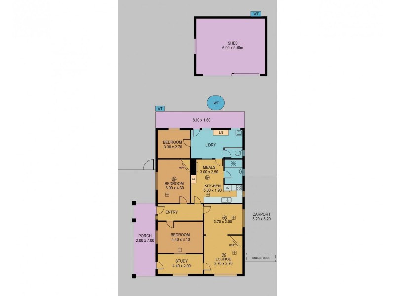 52 Ranelagh Street, Woodville Park SA 5011 Floorplan