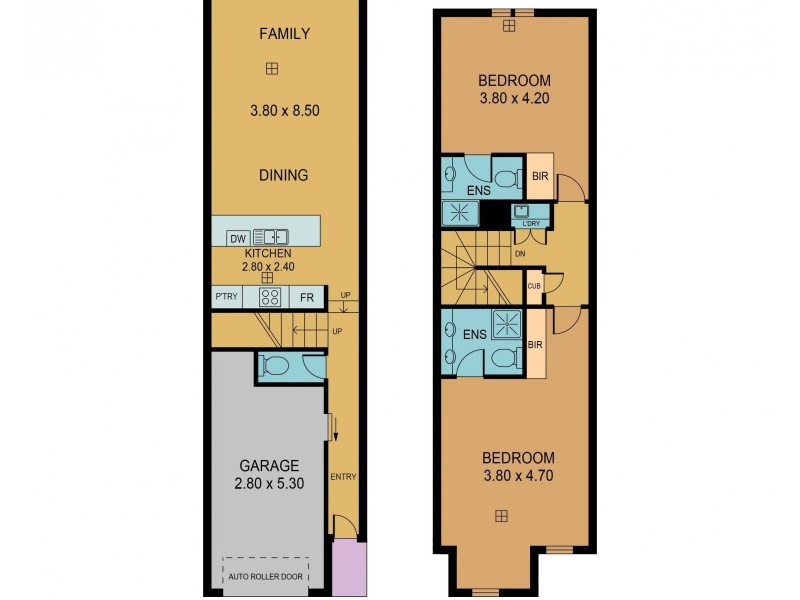 5/1 Boucatt Place, Brompton SA 5007 Floorplan