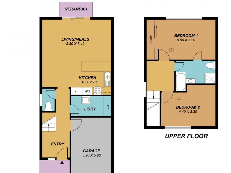 1 Brougham Place, Alberton SA 5014 Floorplan