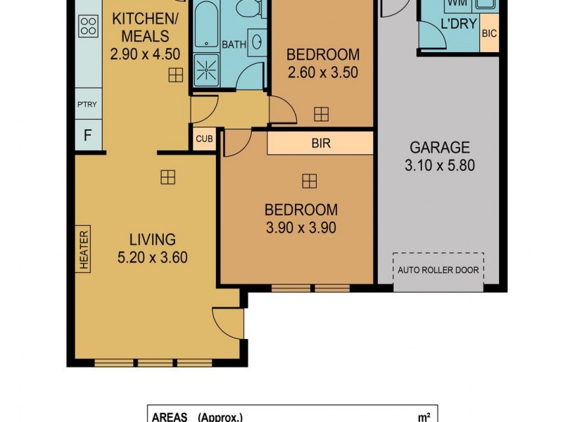 2/9 Panmure Place, Woodville North SA 5012 Floorplan