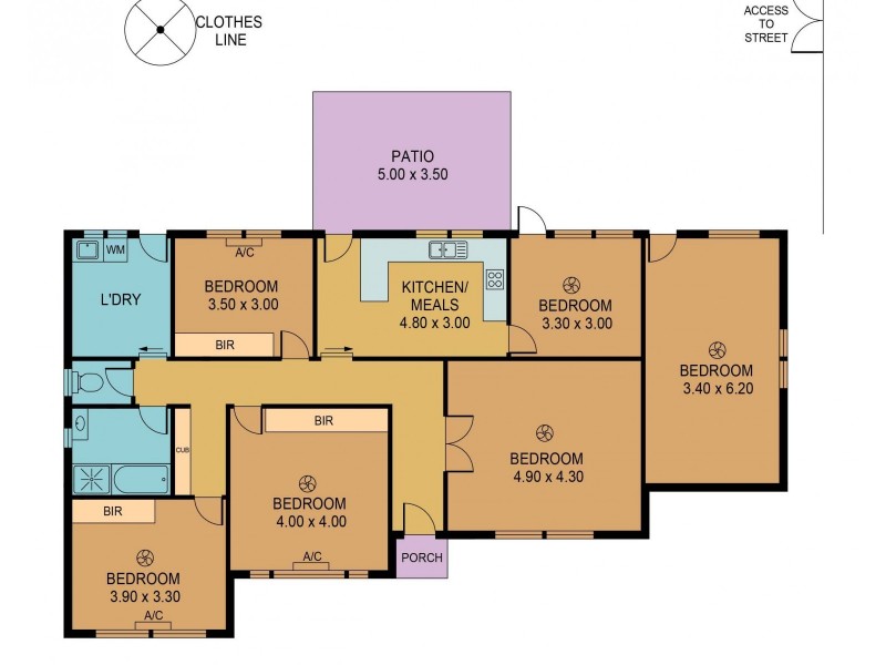 16 Mooringe Avenue, North Plympton SA 5037 Floorplan