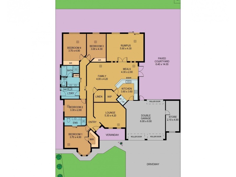 16 Pioneer Street, Seaton SA 5023 Floorplan