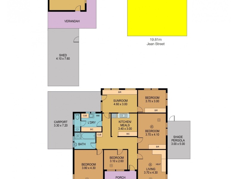 6 Jean Street, Woodville West SA 5011 Floorplan