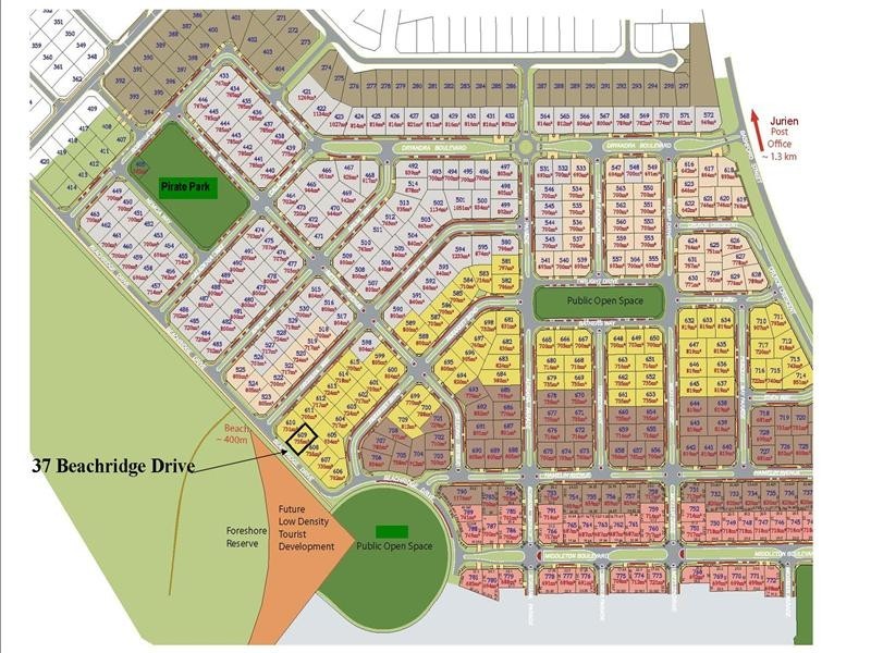 Lot 609, 37 Beachridge Drive, Jurien Bay WA 6516
