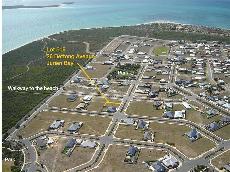 Lot 516, 26 Bettong Avenue, Jurien Bay WA 6516