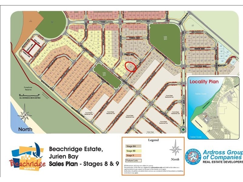 Lot 853, 12 Prevelly Way, Jurien Bay WA 6516