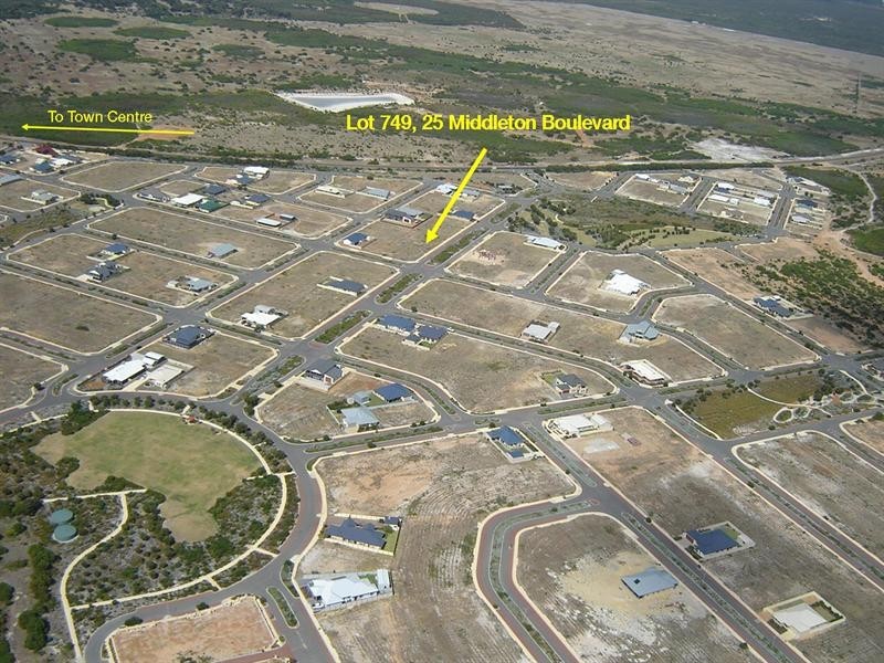 Lot 749, 25 Middleton Boulevard, Jurien Bay WA 6516