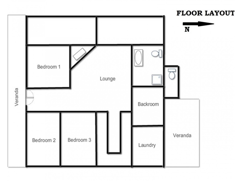 6 Denman Street, Cowra NSW 2794 Floorplan