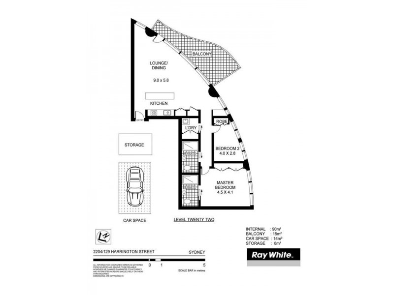 2204/129 Harrington Street, Sydney NSW 2000