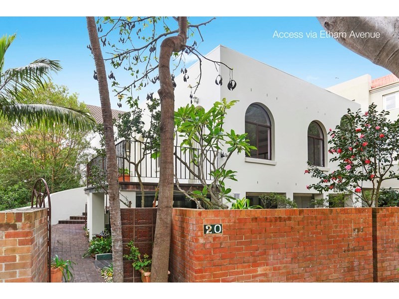 20 Etham Ave and 10 Sutherland Cres Sold in one line, Darling Point NSW 2027