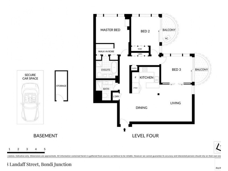 14/2-8 Llandaff Street, Bondi Junction NSW 2022 Floorplan