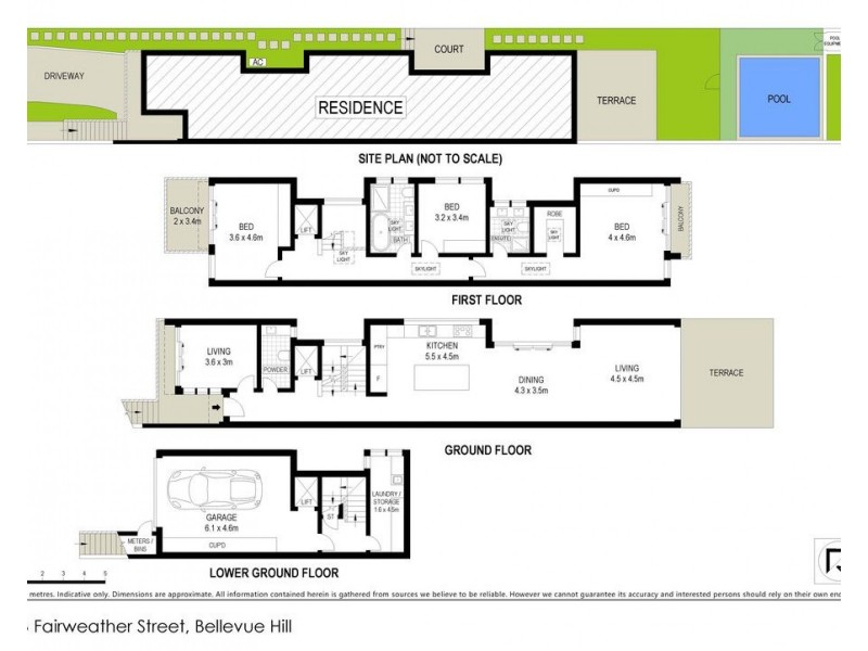 17B Fairweather Street, Bellevue Hill NSW 2023 Floorplan
