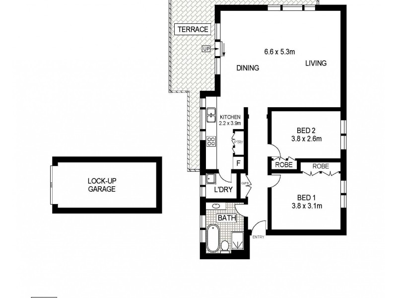 6/335 Military Road, Vaucluse NSW 2030 Floorplan