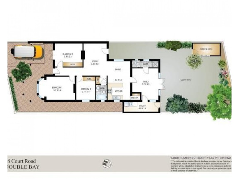 18 Court Road, Double Bay NSW 2028 Floorplan