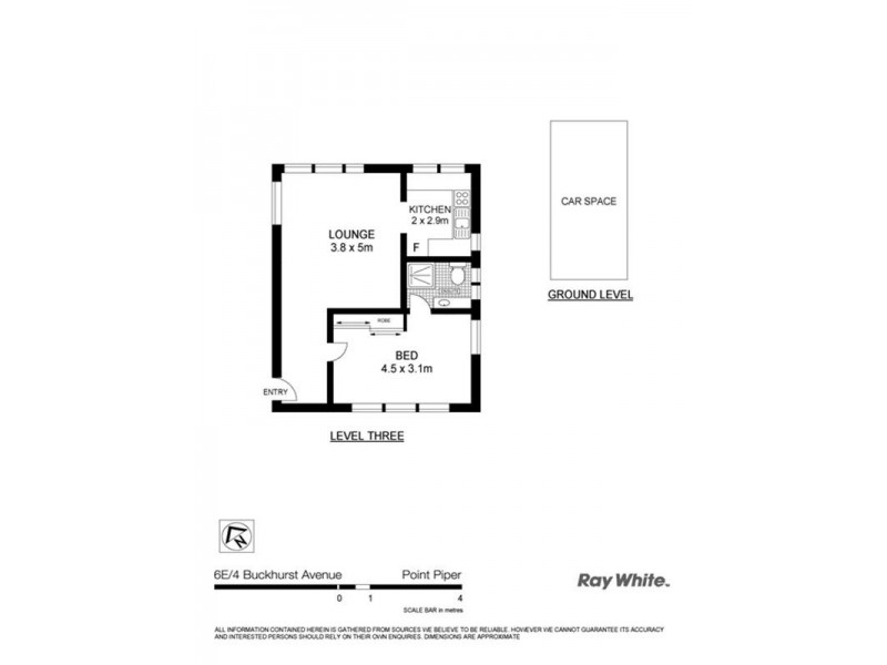 6e/4 Buckhurst Avenue, Point Piper NSW 2027