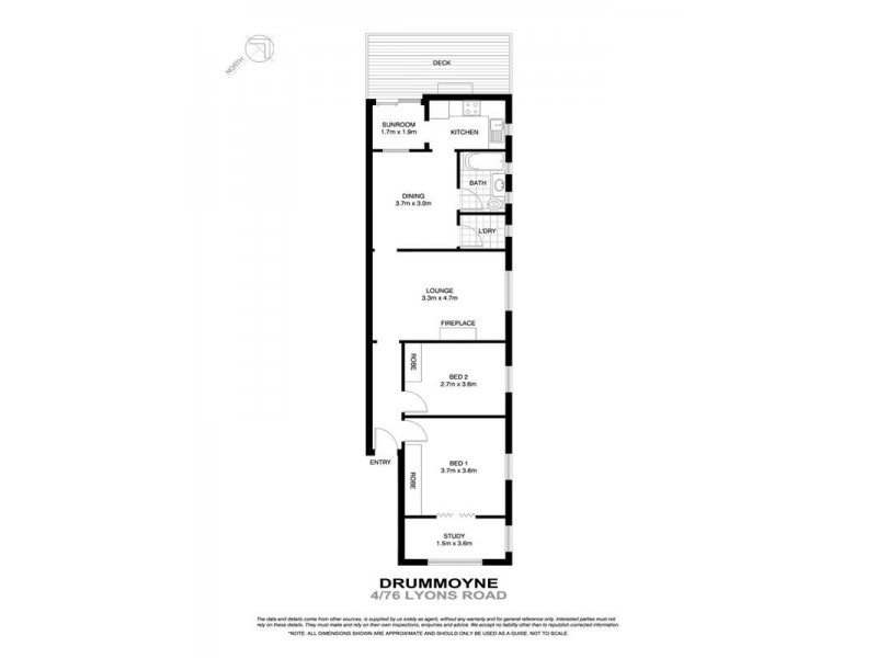 4/76 Lyons Road, Drummoyne NSW 2047