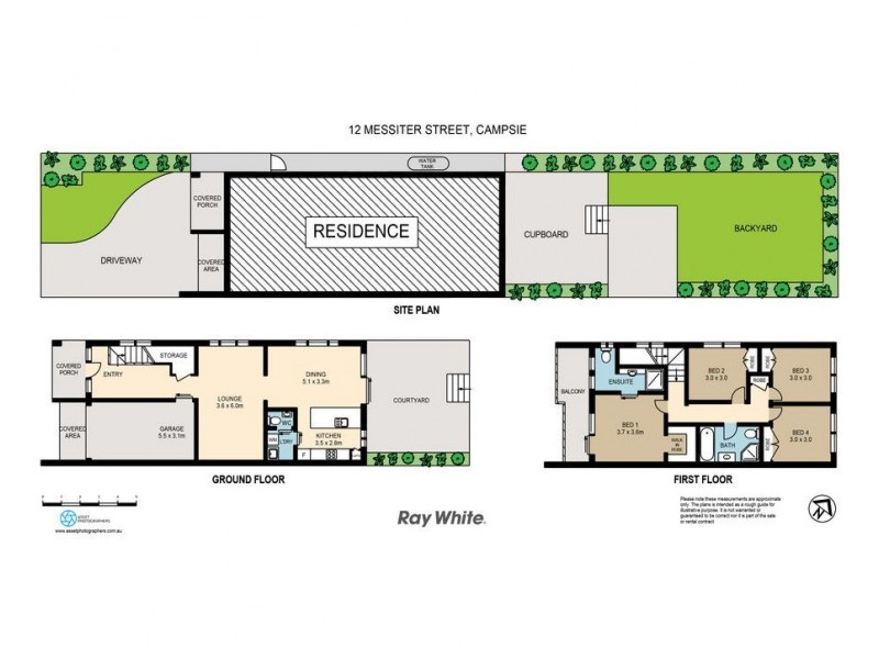 12 Messiter Street, Campsie NSW 2194 Floorplan