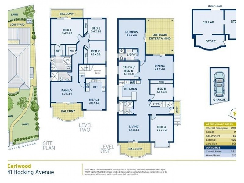 41 Hocking Avenue, Earlwood NSW 2206 Floorplan