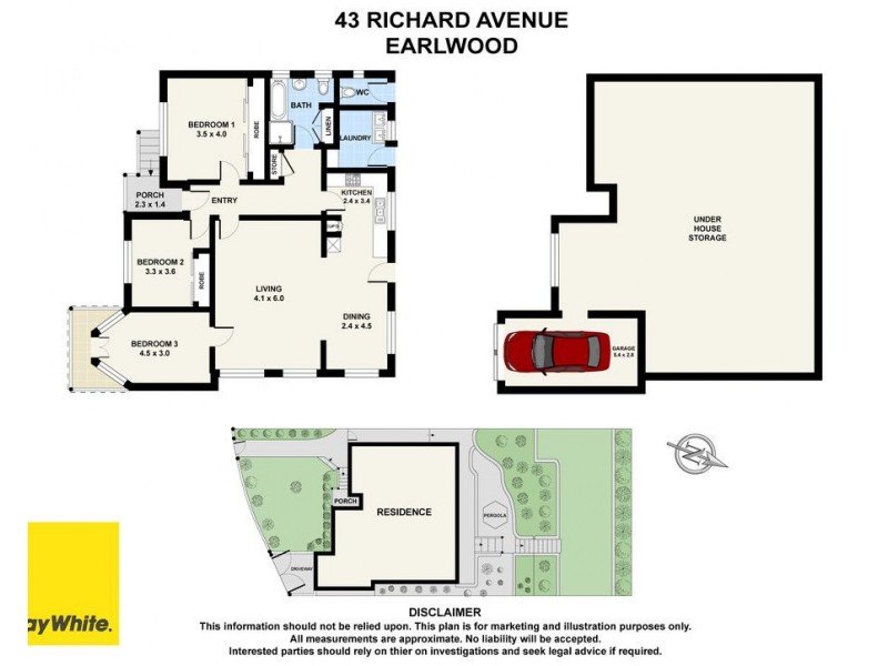 43 Richard Avenue, Earlwood NSW 2206 Floorplan
