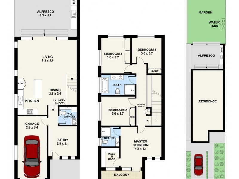 66A Malvern Street, Panania NSW 2213 Floorplan