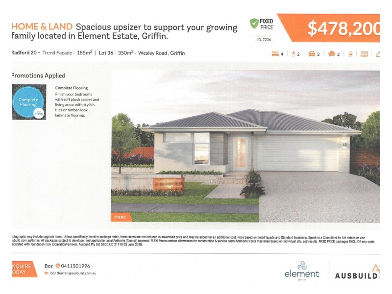 L: 34 to L: 57 Wesley Road, Griffin QLD 4503