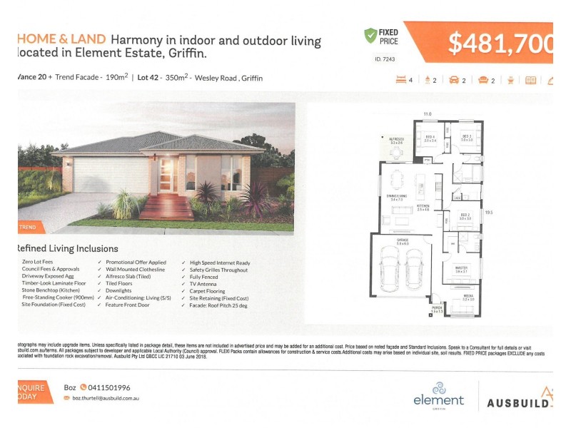 L: 34 to L: 57 Wesley Road, Griffin QLD 4503