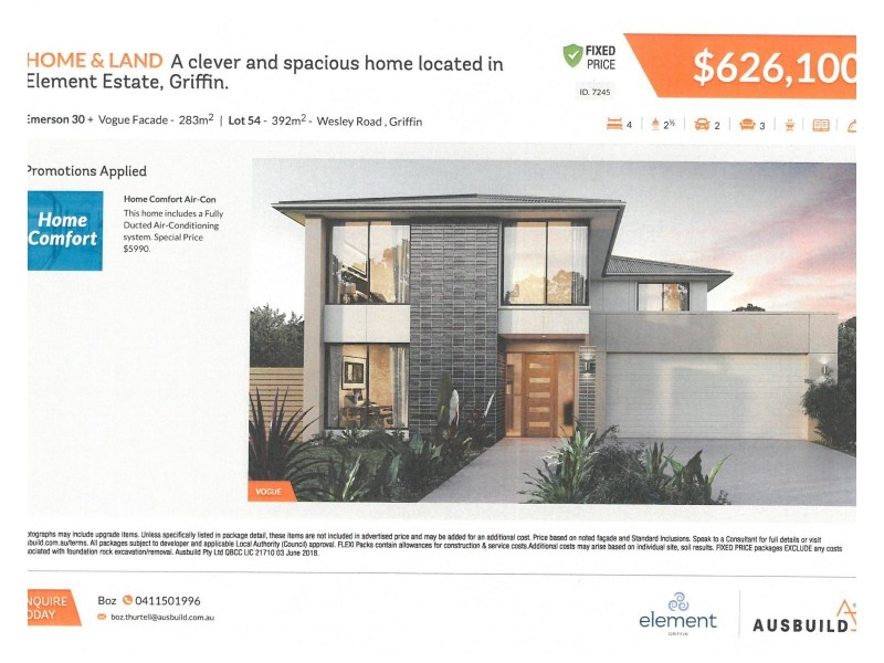 L: 34 to L: 57 Wesley Road, Griffin QLD 4503