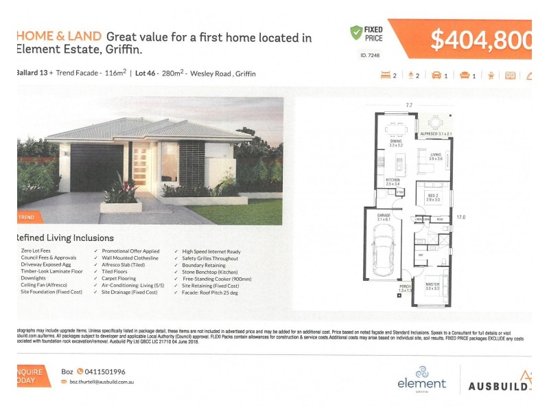 L: 34 to L: 57 Wesley Road, Griffin QLD 4503