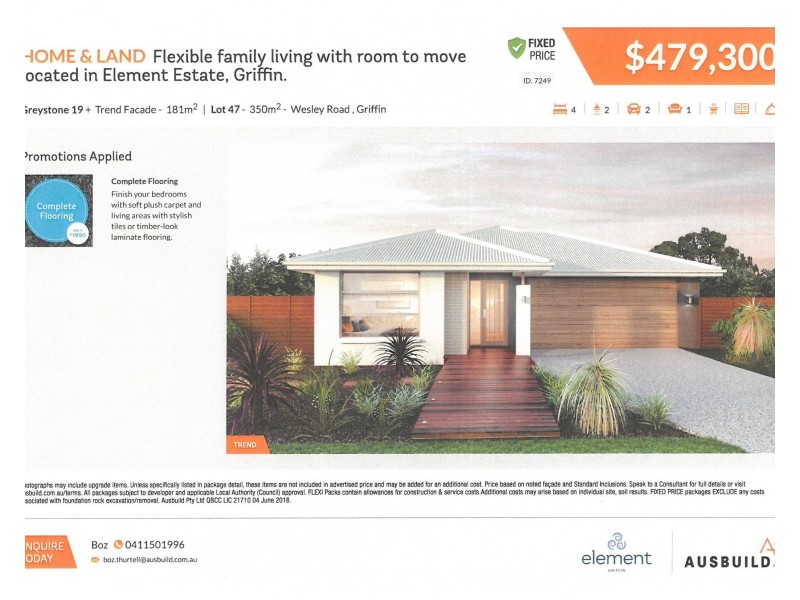 L: 34 to L: 57 Wesley Road, Griffin QLD 4503