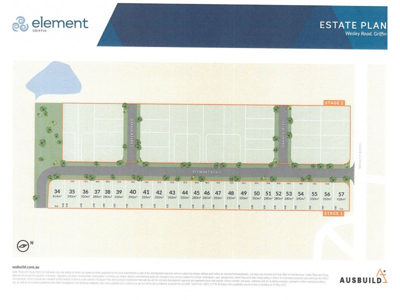 L: 34 to L: 57 Wesley Road, Griffin QLD 4503