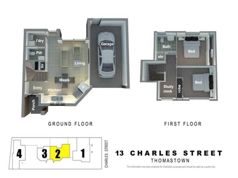 1, 2, 3/13 Charles Street, Thomastown VIC 3074