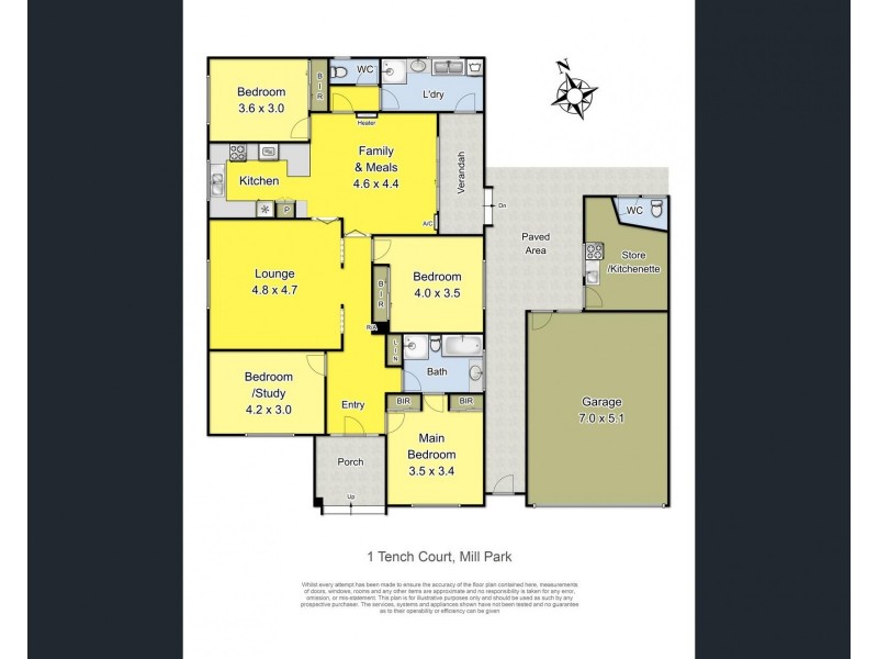 1 Tench Court, Mill Park VIC 3082