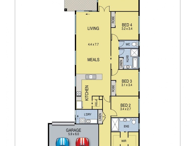 63 Everard Road, Mernda VIC 3754 Floorplan
