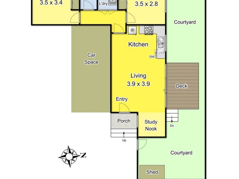 3/12 Kirwan Avenue, Lalor VIC 3075 Floorplan