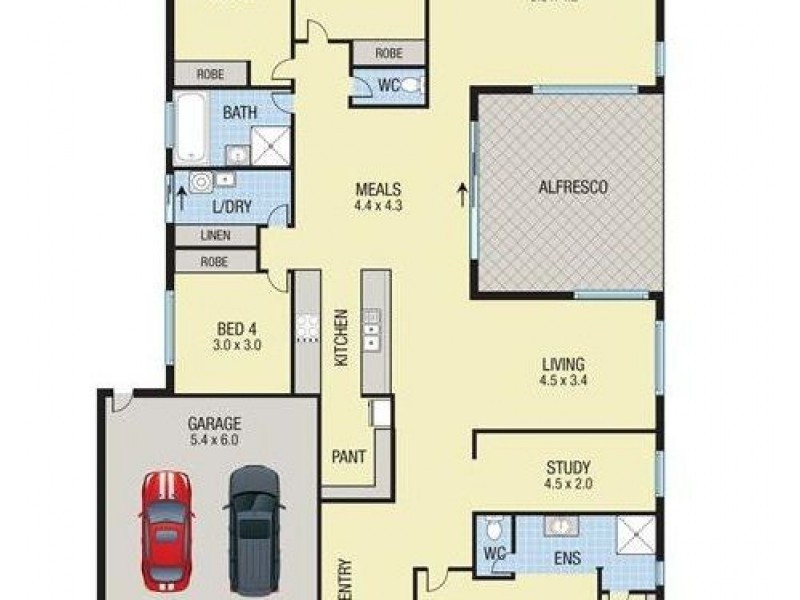 4 Mombassa Drive, Wollert VIC 3750 Floorplan