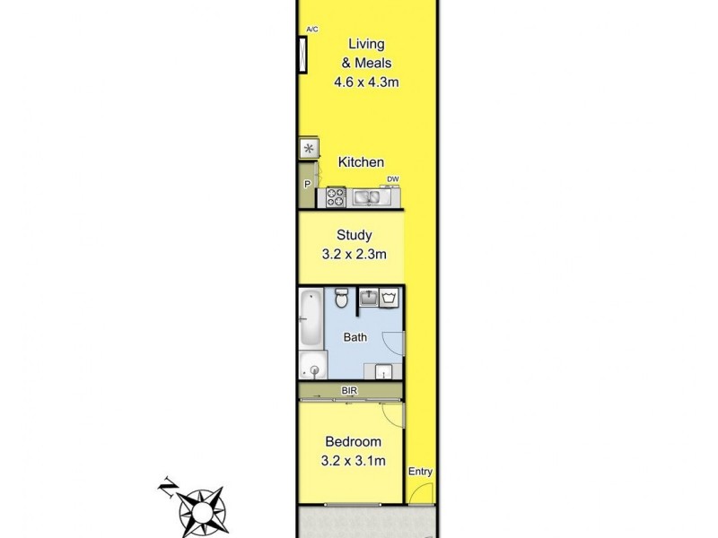 105/88 Epping Road, Epping VIC 3076 Floorplan