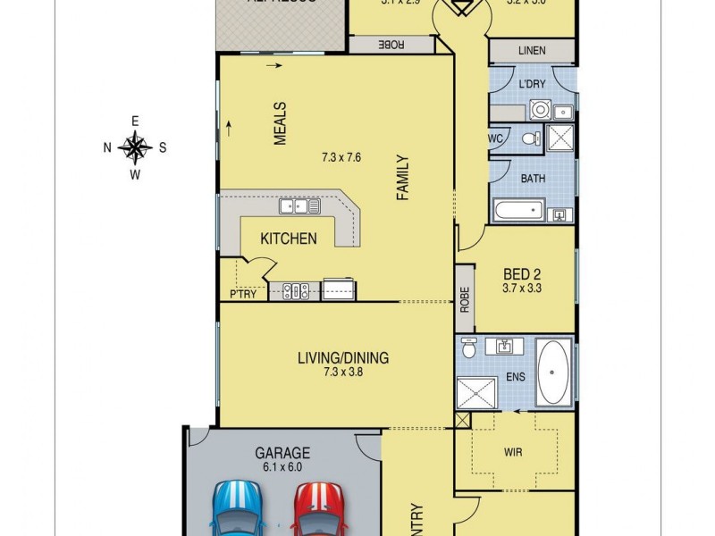 8 Melody Way, Wollert VIC 3750 Floorplan