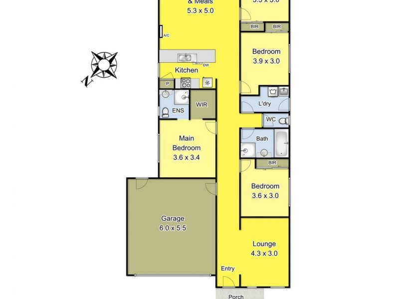 4 Domain Way, Craigieburn VIC 3064 Floorplan