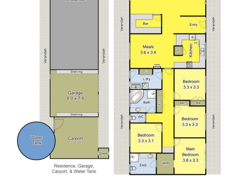 65 St Georges Road, Whittlesea VIC 3757 Floorplan