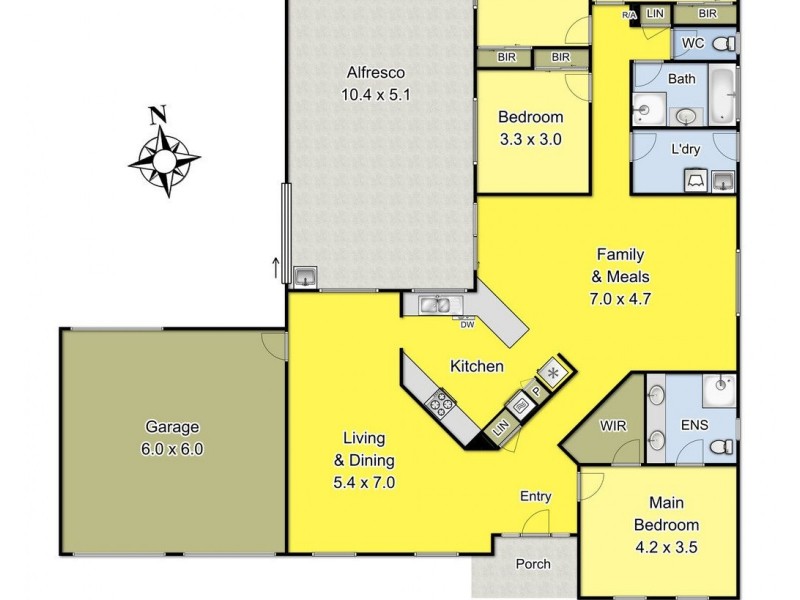 3 Hayes Close, Wallan VIC 3756 Floorplan