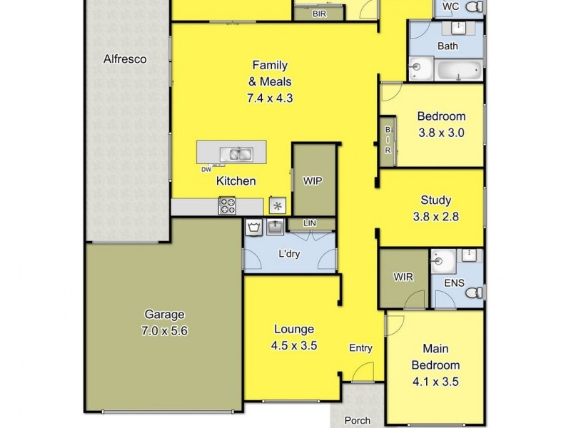 87 Cravens Road, Mernda VIC 3754 Floorplan