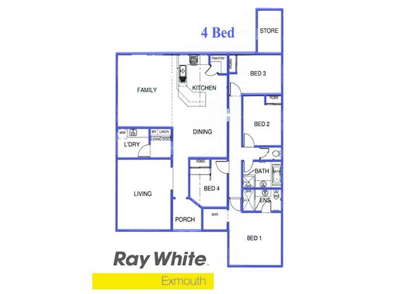 18A Hope Court, Onslow WA 6710 Floorplan