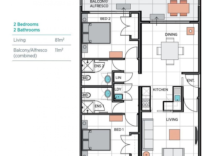 Unit 4, 7 Anketell Court, Onslow WA 6710 Floorplan