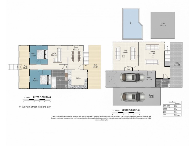 44 Weinam Street, Redland Bay QLD 4165 Floorplan