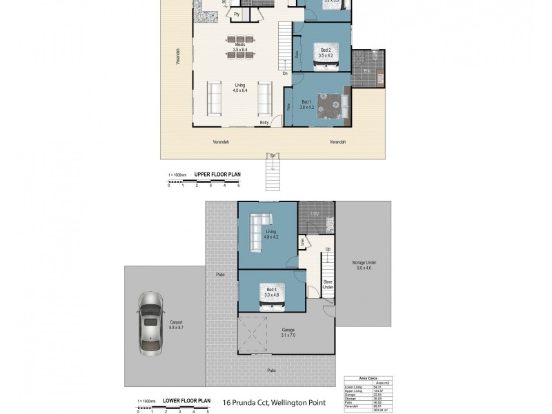 16 Prunda Circuit, Wellington Point QLD 4160 Floorplan