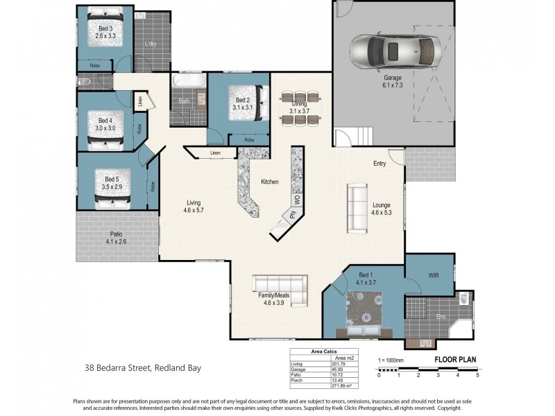 38 Bedarra Street, Redland Bay QLD 4165 Floorplan