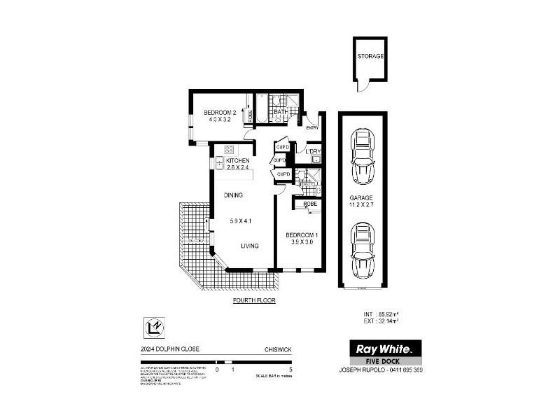 202/4 Dolphin Close, Chiswick NSW 2046